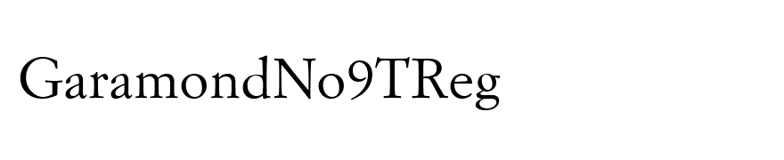 GaramondNo9TReg