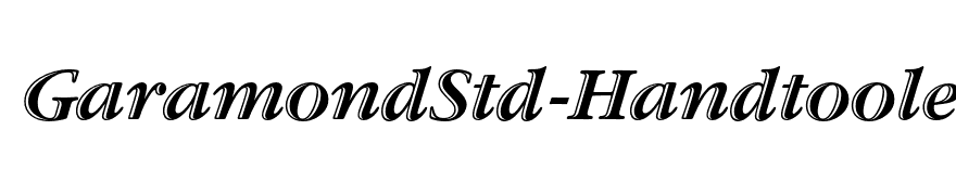 GaramondStd-HandtooledBdIt