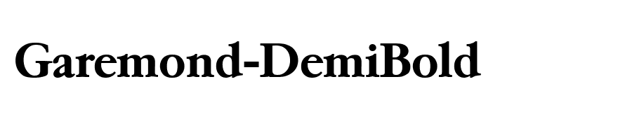 Garemond-DemiBold