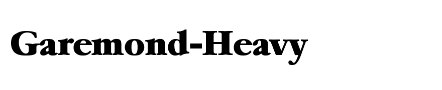 Garemond-Heavy