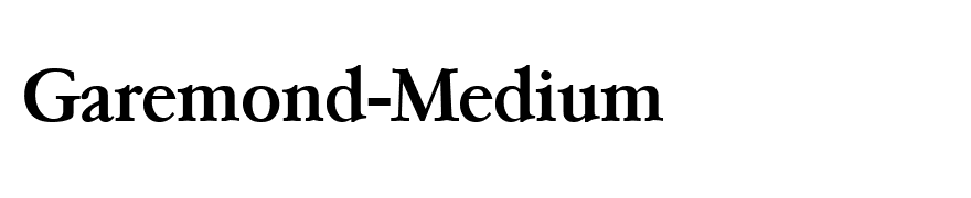 Garemond-Medium
