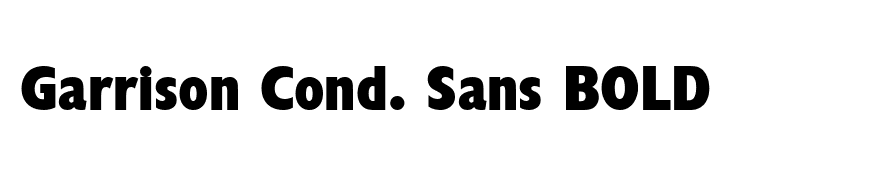 Garrison Cond. Sans BOLD