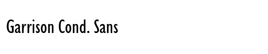 Garrison Cond. Sans