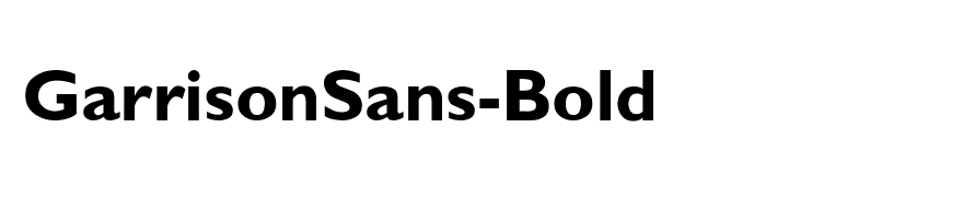 GarrisonSans-Bold