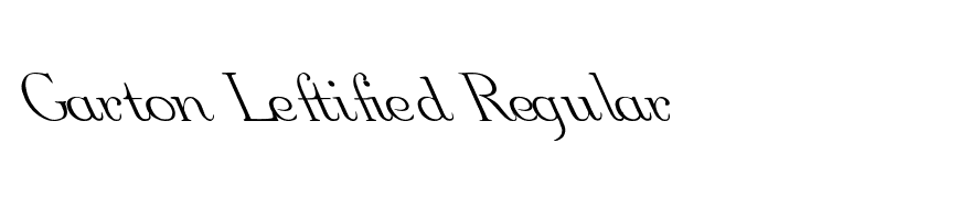 Garton Leftified Regular
