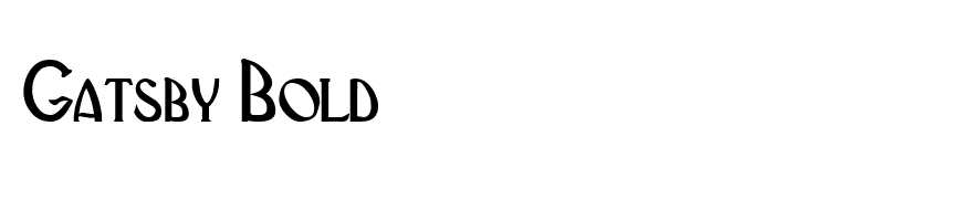 Gatsby Bold
