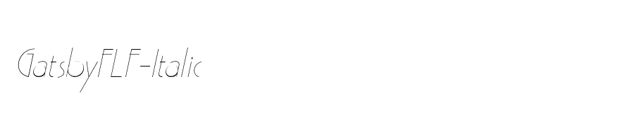 GatsbyFLF-Italic