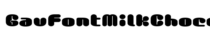 GauFontMilkChoco
