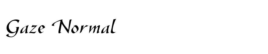 Gaze Normal