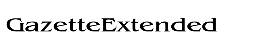 GazetteExtended