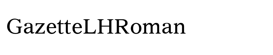 GazetteLHRoman