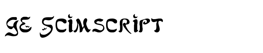 GE Scimscript