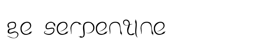 GE Serpentine
