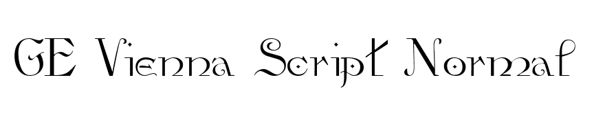 GE Vienna Script Normal