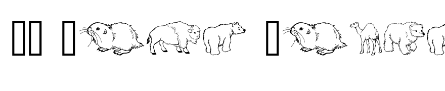 GE Wild Kingdom A to D