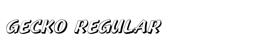 Gecko Regular