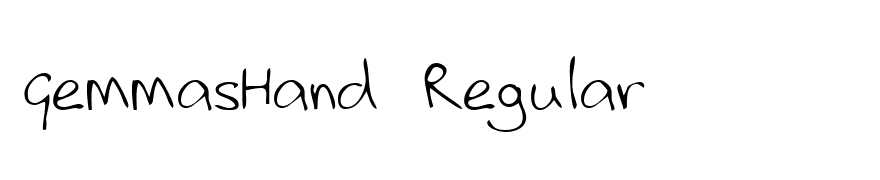 GemmasHand Regular
