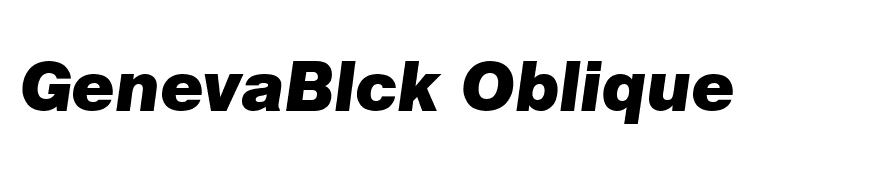 GenevaBlck Oblique
