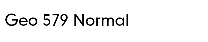Geo 579 Normal