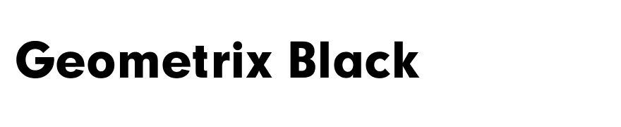 Geometrix Black