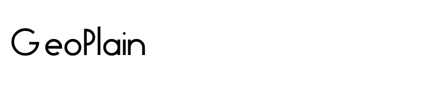 GeoPlain