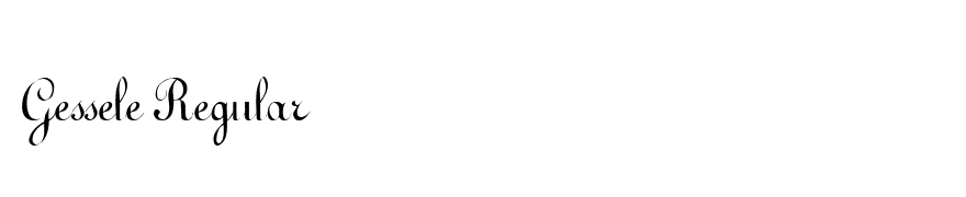 Gessele Regular