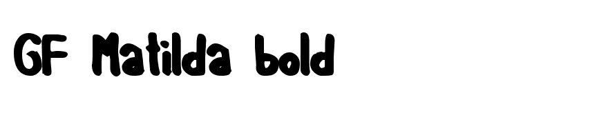 GF Matilda bold