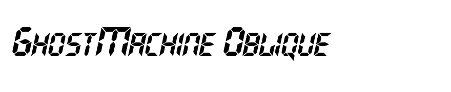 GhostMachine Oblique