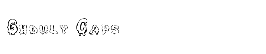 Ghouly Caps