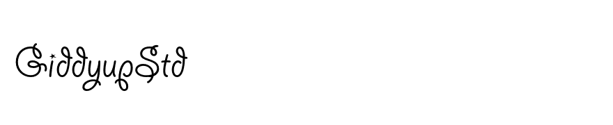 GiddyupStd