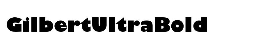 GilbertUltraBold