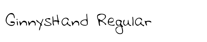 GinnysHand Regular