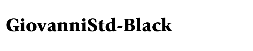 GiovanniStd-Black