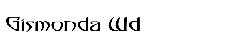 Gismonda Wd