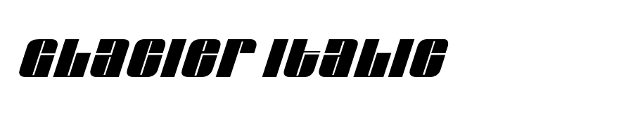 Glacier Italic
