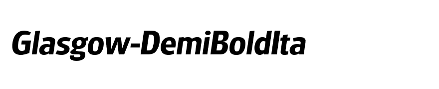 Glasgow-DemiBoldIta