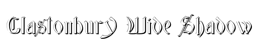 Glastonbury Wide Shadow