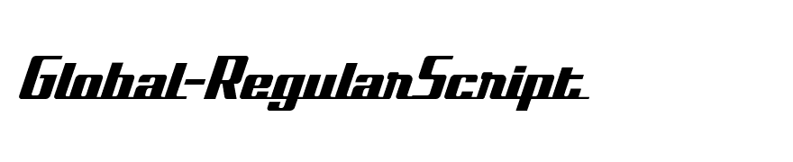 Global-RegularScript
