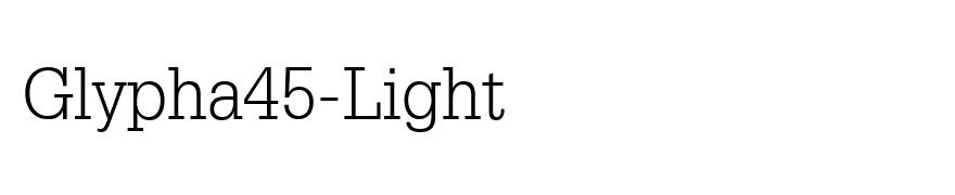 Glypha45-Light