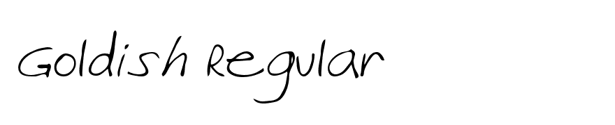 Goldish Regular