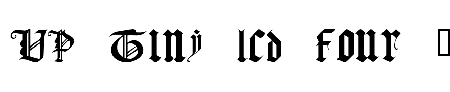 Gothic Texture Quadrata