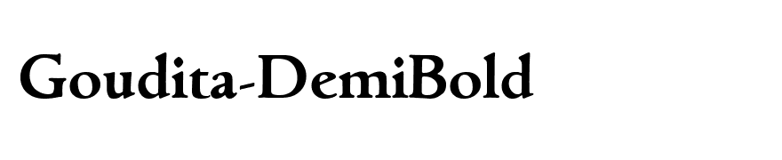 Goudita-DemiBold