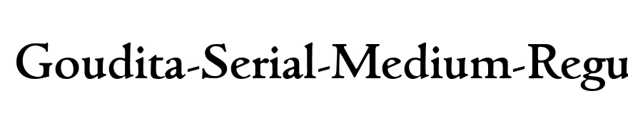 Goudita-Serial-Medium-Regular