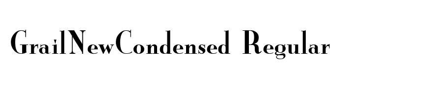 GrailNewCondensed Regular