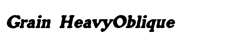Grain HeavyOblique
