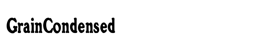 GrainCondensed