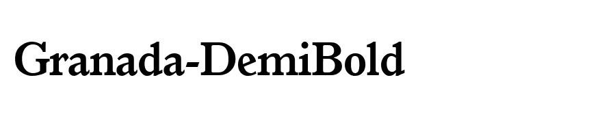Granada-DemiBold
