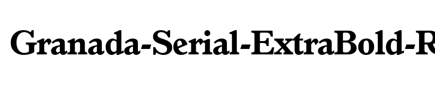 Granada-Serial-ExtraBold-Regular