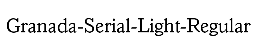 Granada-Serial-Light-Regular