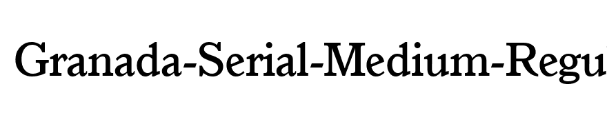 Granada-Serial-Medium-Regular